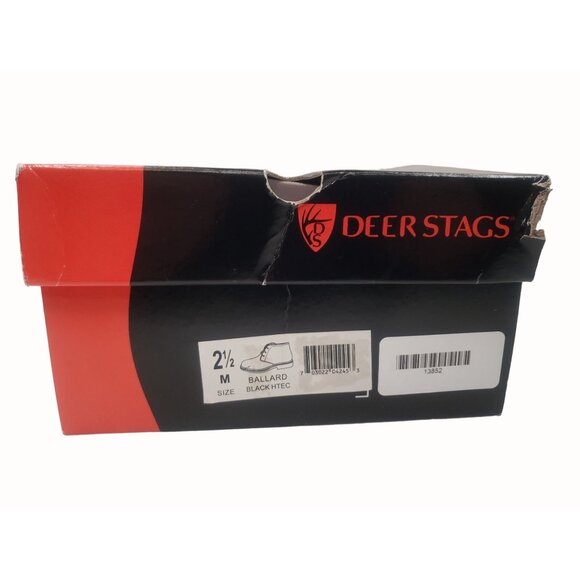 Deer Stags Boy's Ballard Dress Bootie Black size 2.5M Little Kid - Picture 12 of 12